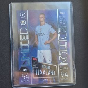 TOPPS MATCH ATTAX 2022/23 22/23 ERLING HAALAND LIMITED EDITION